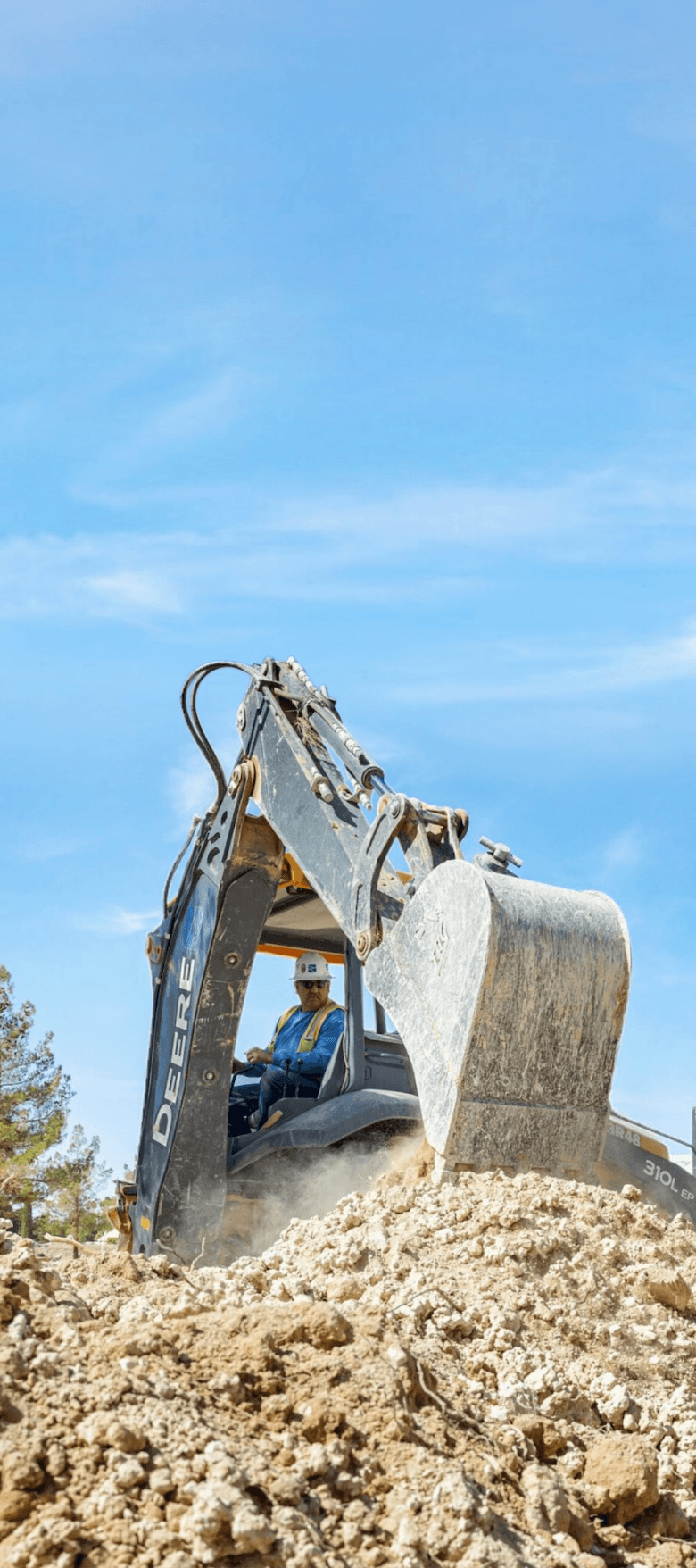 Landscape construction process